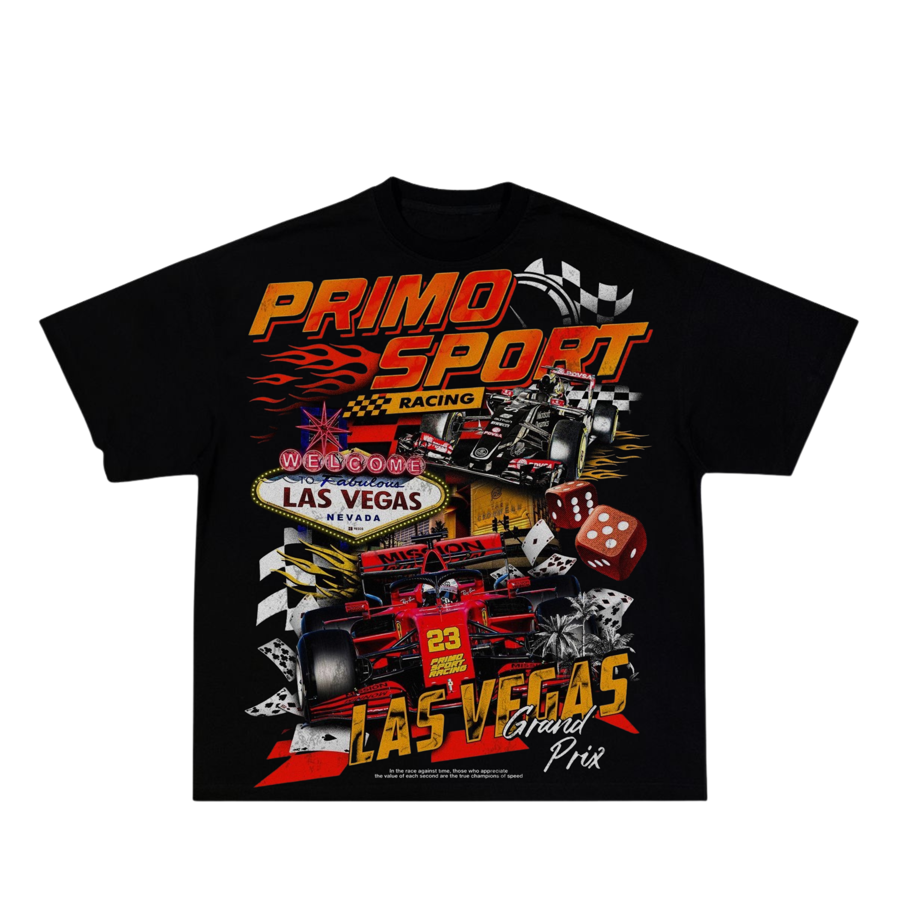 PRIMO SPORT Tee — Las Vegas Grand Prix